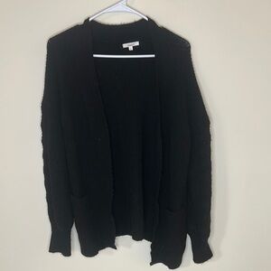 Women's Black Cardigan